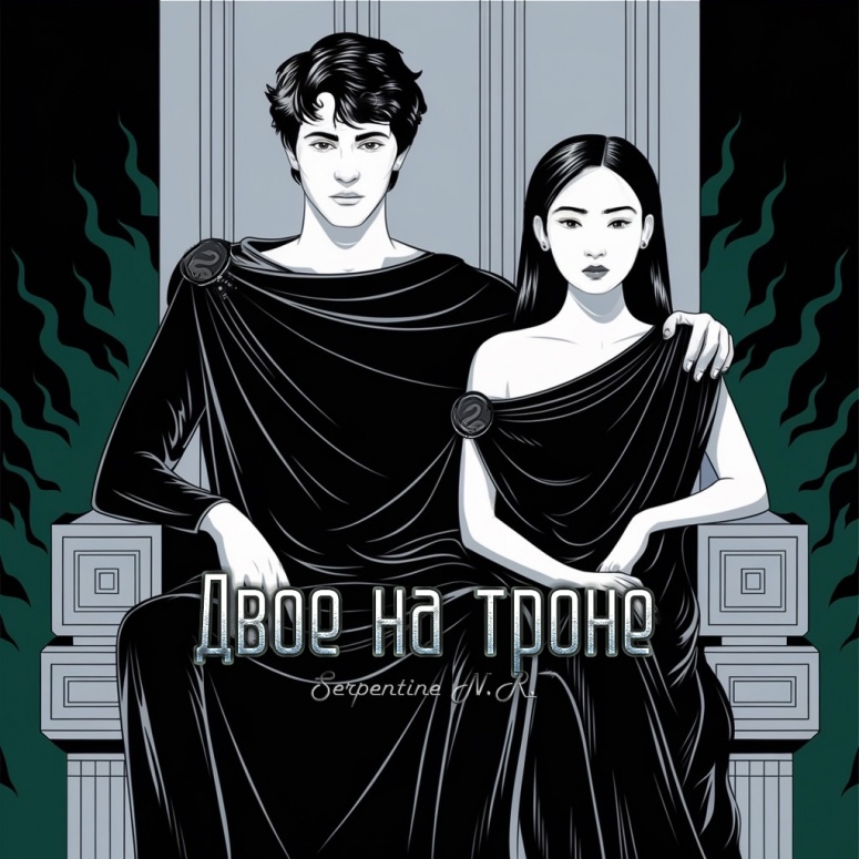 Обложка фанфика «Двое на троне»