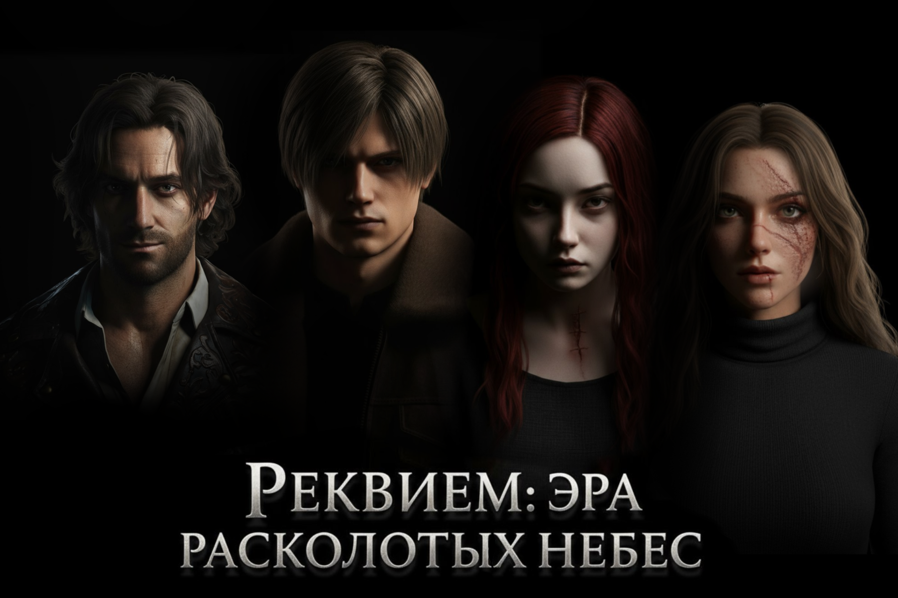 Обложка фанфика «Реквием: Эра расколотых небес»