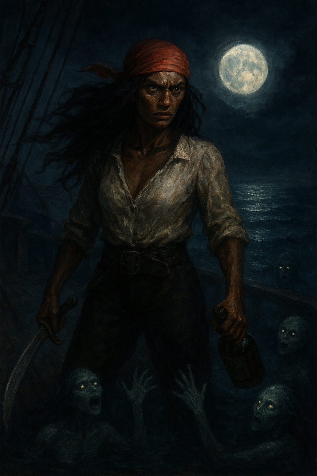 Обложка фанфика «Ржавое море»