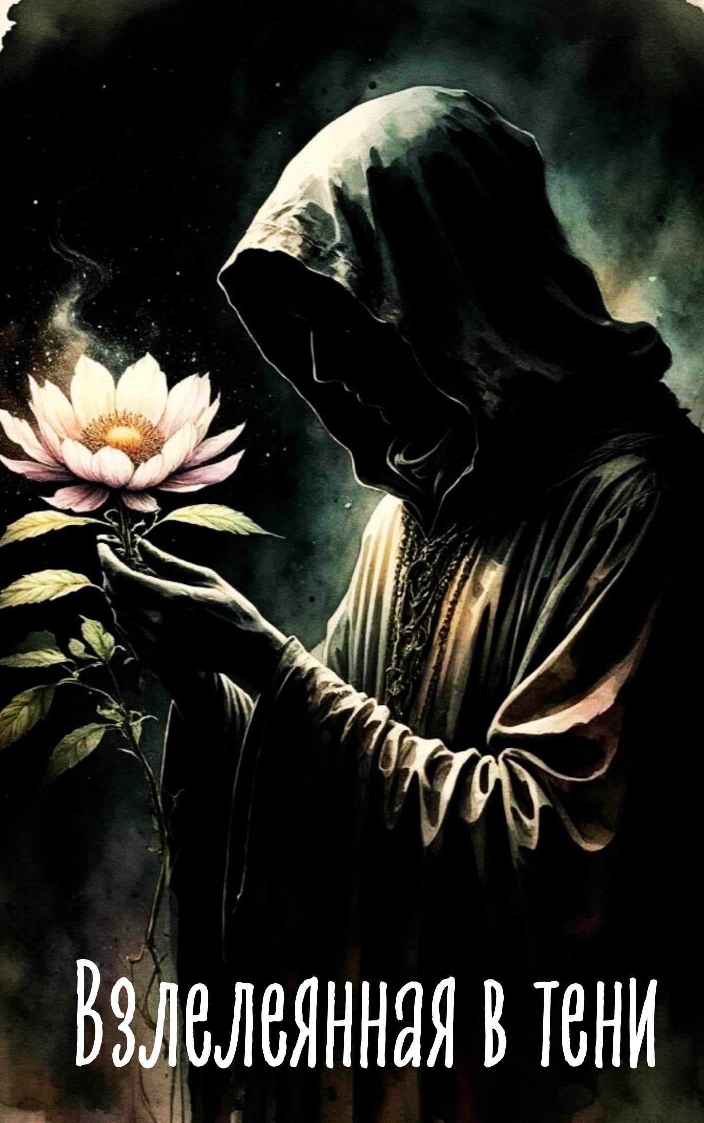 Взлелеянная в тени — обложка