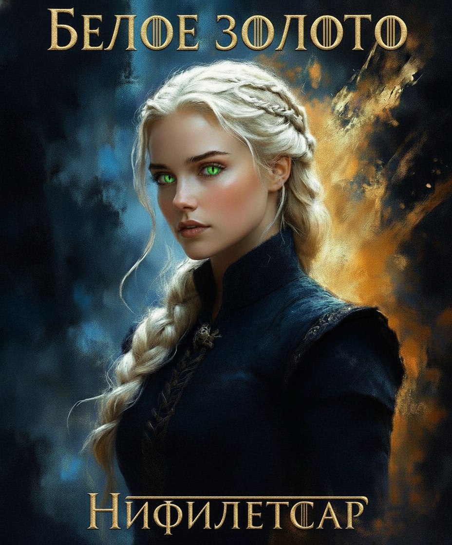 Обложка фанфика «Белое золото»
