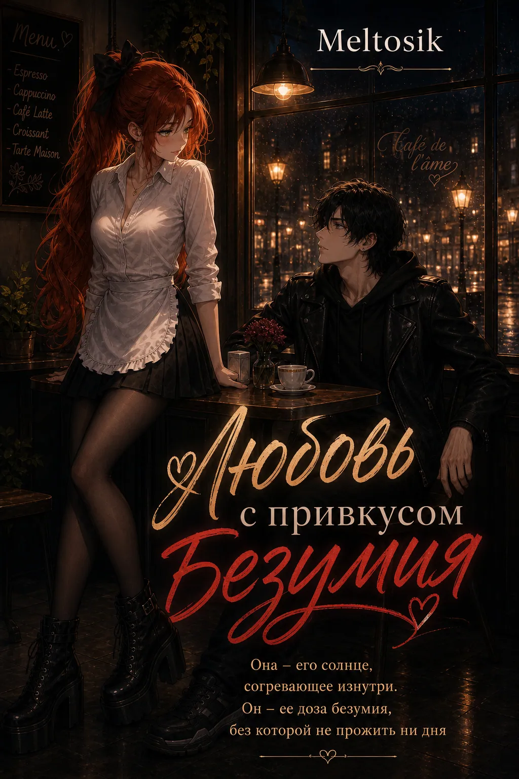 Любовь с привкусом безумия — обложка