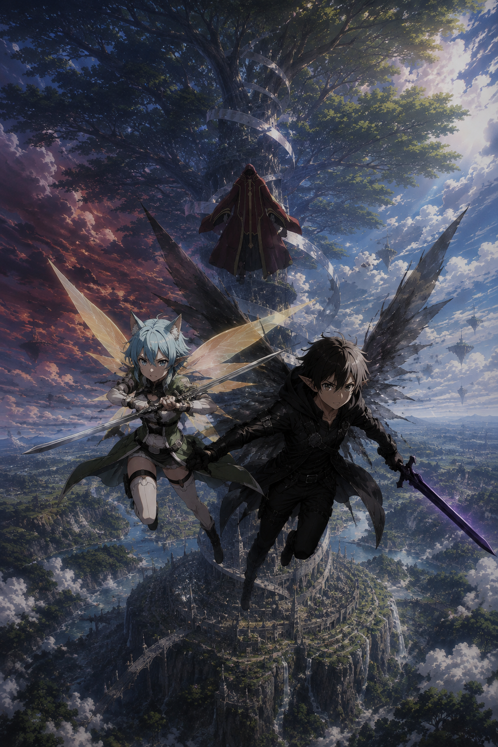 Sword Art Online: Алый король — обложка